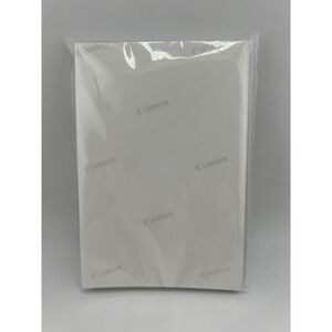 New Genuine Canon Photo Paper 50 Sheets 4" x 6" Open Box Printer Picture